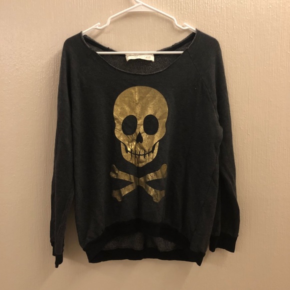 vintage havana skull sweater
